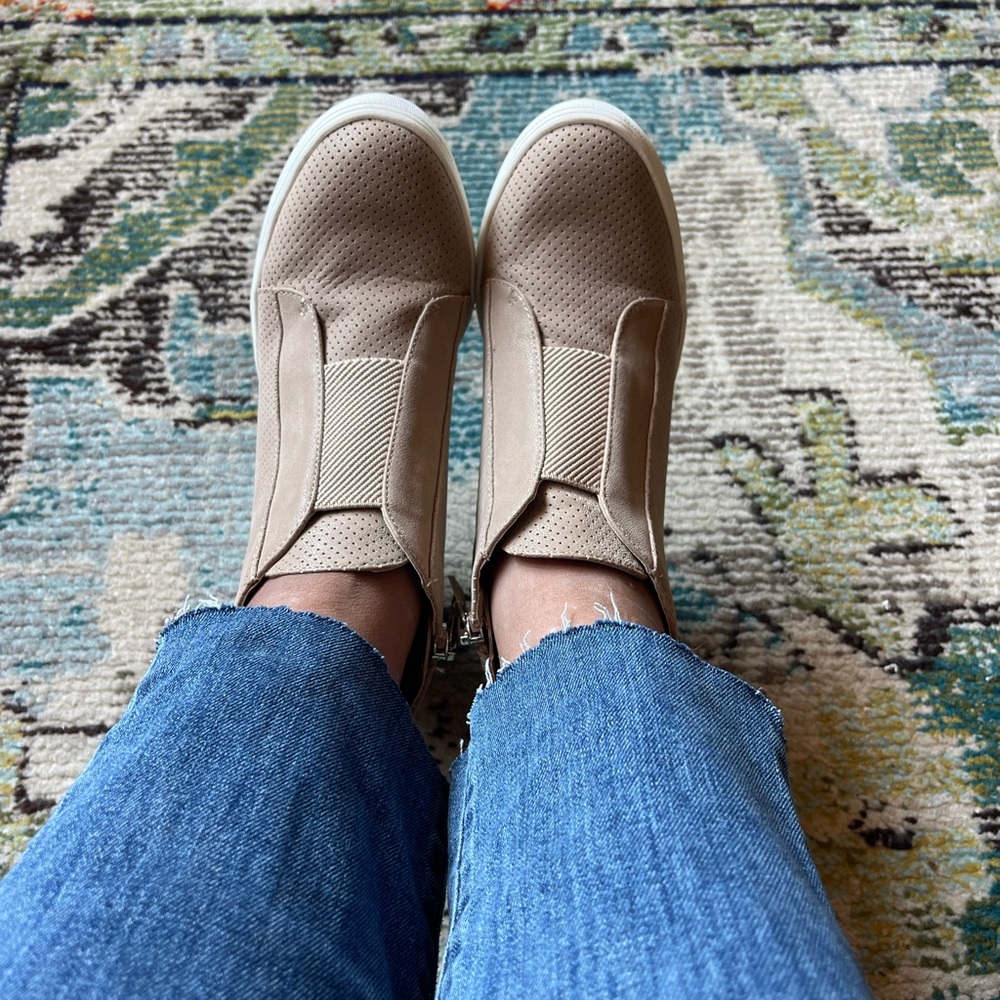 Mia Wedge Sneakers